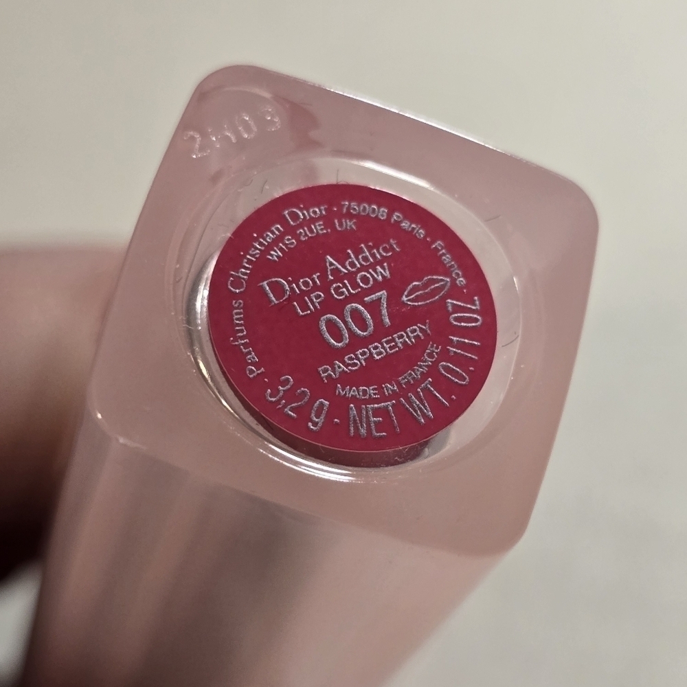 NWOB Dior Lip Glow Color Reviver Balm Dior Addict 007 Rose Gloss Moisturizing - Picture 3 of 5